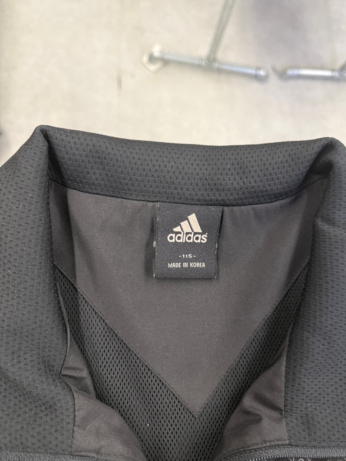 아디다스 삼선로고 우븐 바람막이 자켓 3XL 상품이미지5