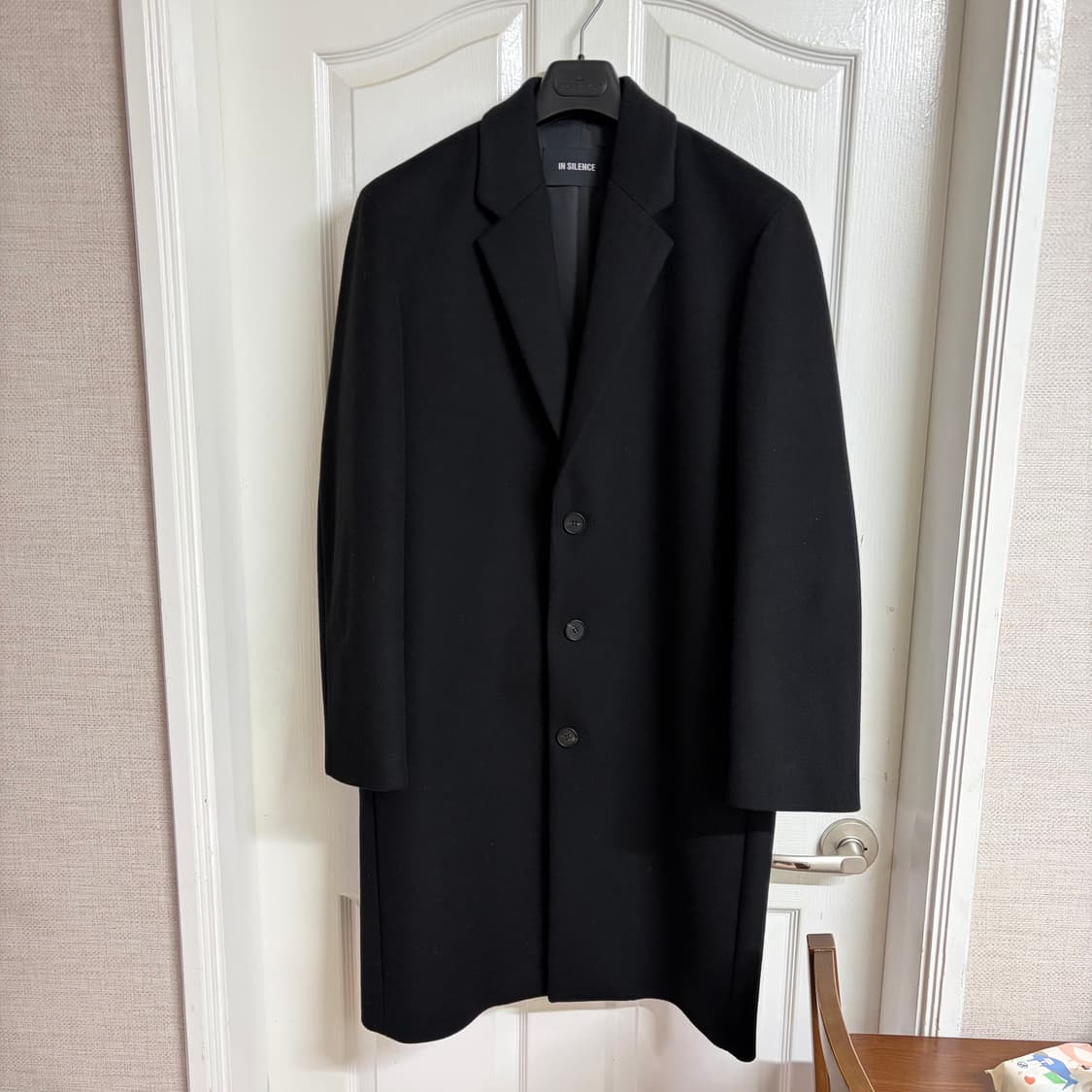 인사일런스 울 캐시미어 코트 상품이미지1