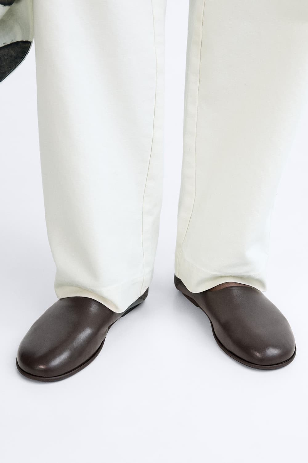 자라 x 카사 조세핀 레더 플랫슈즈 42 상품이미지4