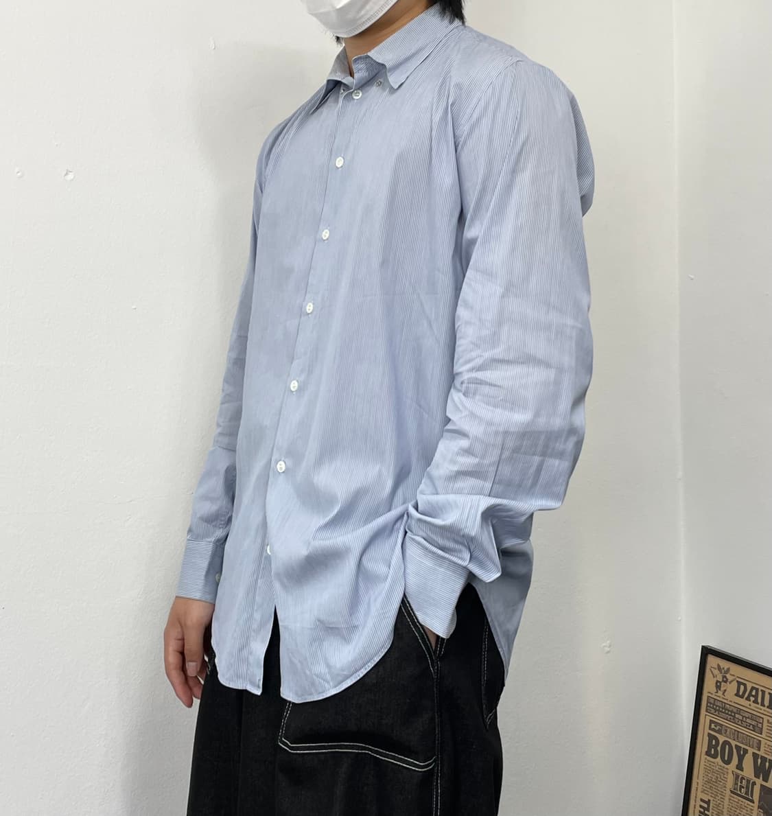 L 조르지오 아르마니 스트라이프 셔츠 상품이미지2