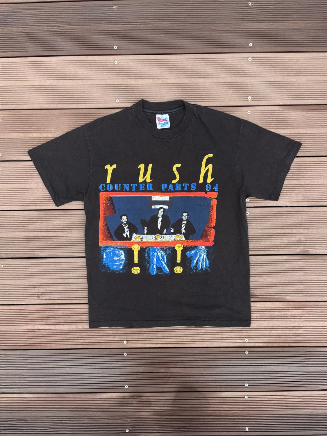 90s rush 러쉬 Counter Parts tour 반팔 티셔츠 상품이미지2