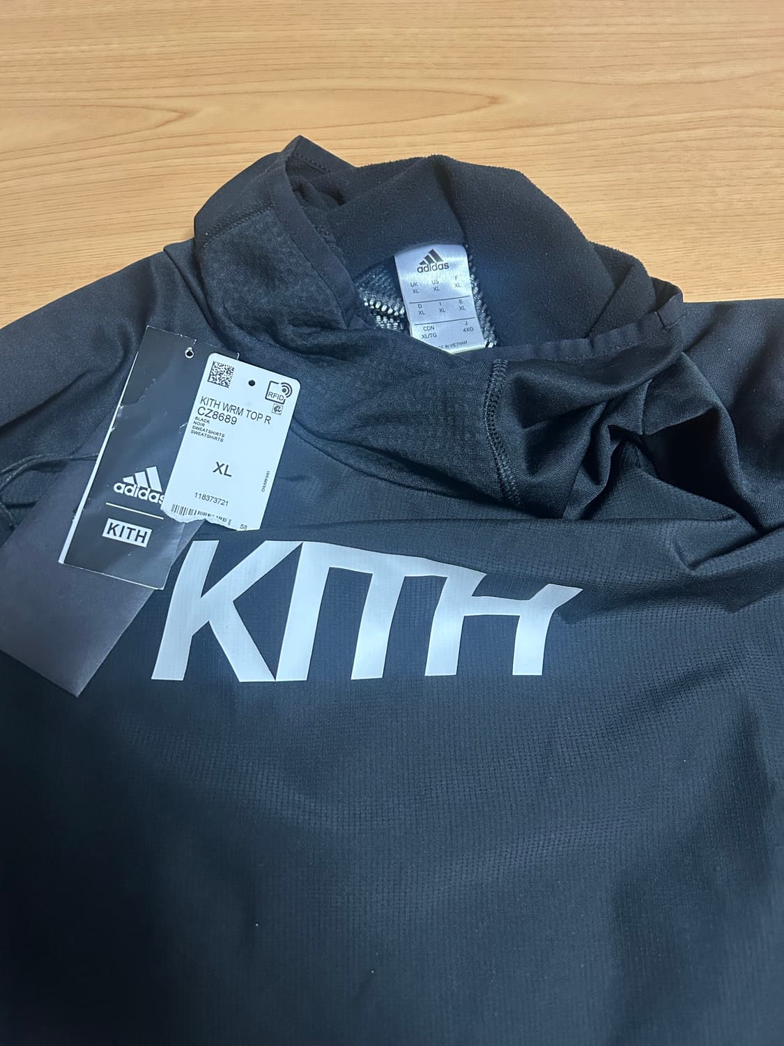 17FW 키스 KITH 아디다스 사커 퍼넬 넥 상품이미지5
