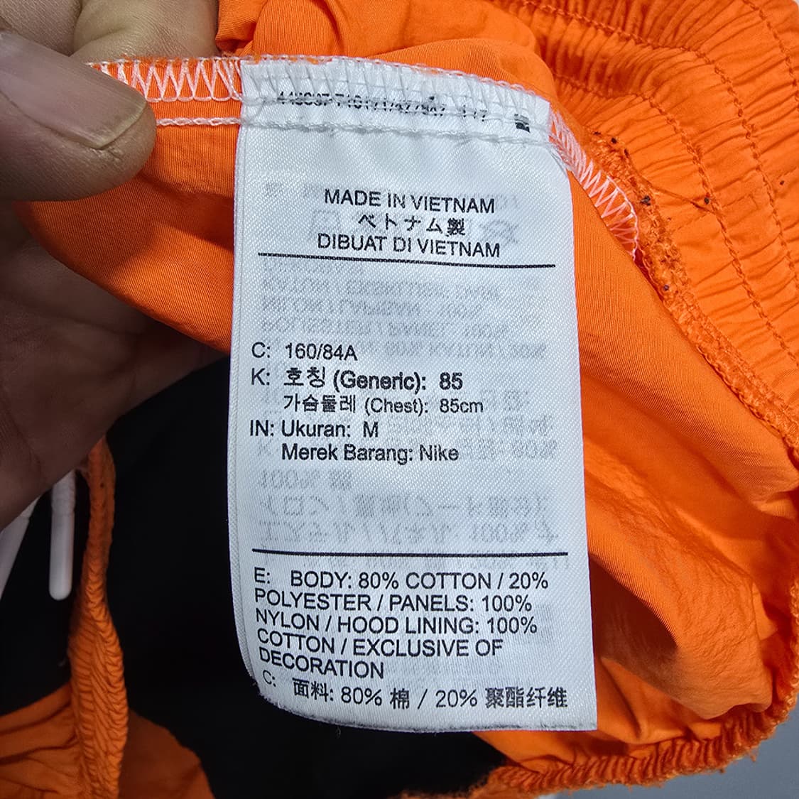 나이키 여성 풀오버 우븐 아노락 후드티 M 상품이미지8