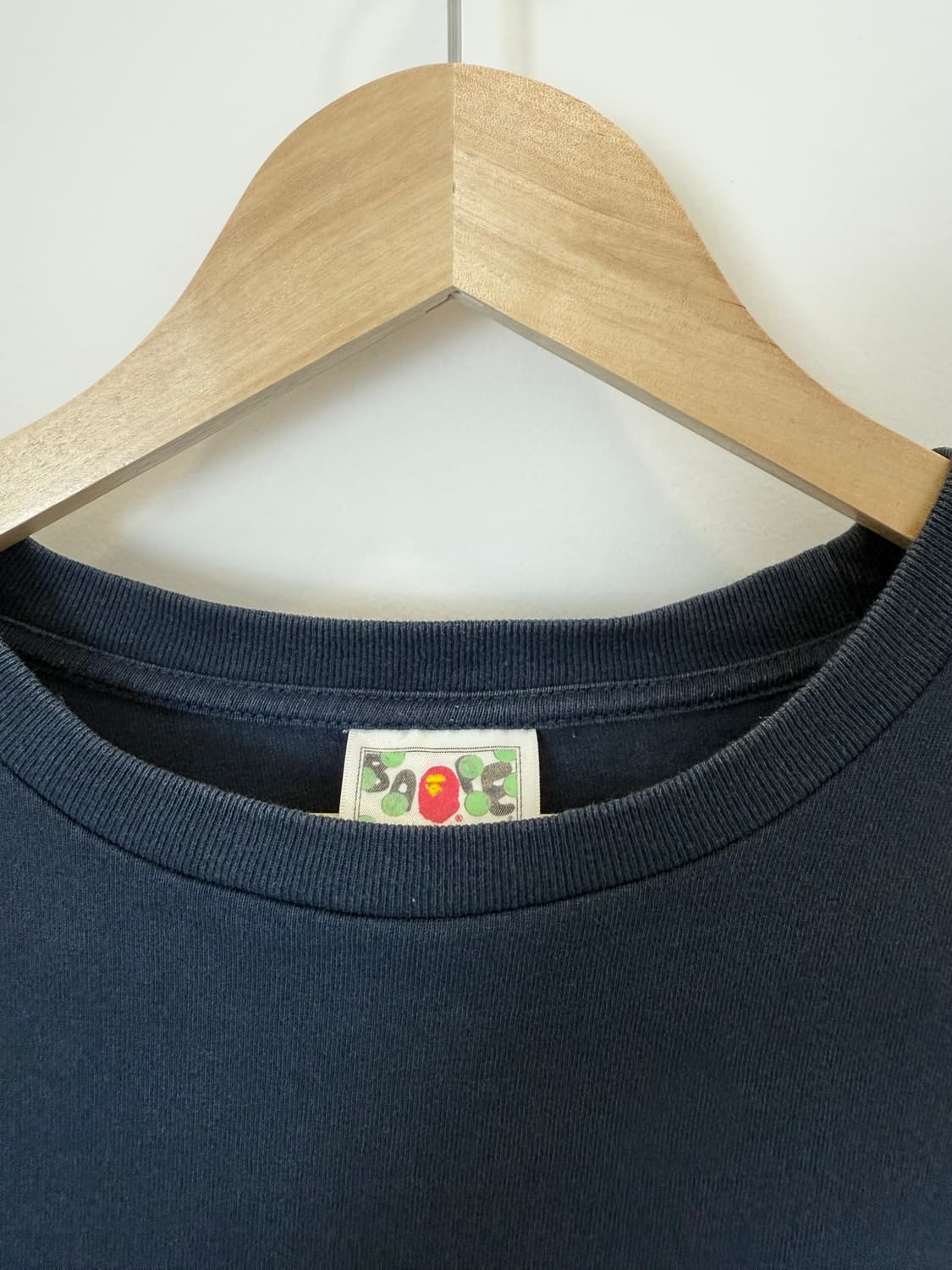 베이프 샤크 반팔 네이비 상품이미지2