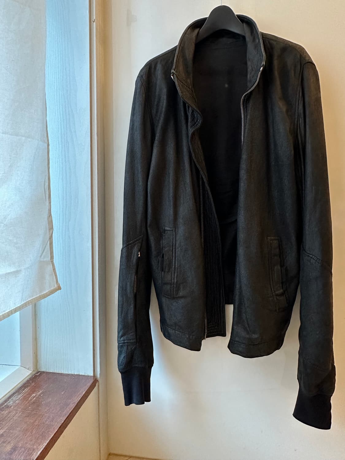 릭오웬스 09 아카이브 레더 자켓 상품이미지1