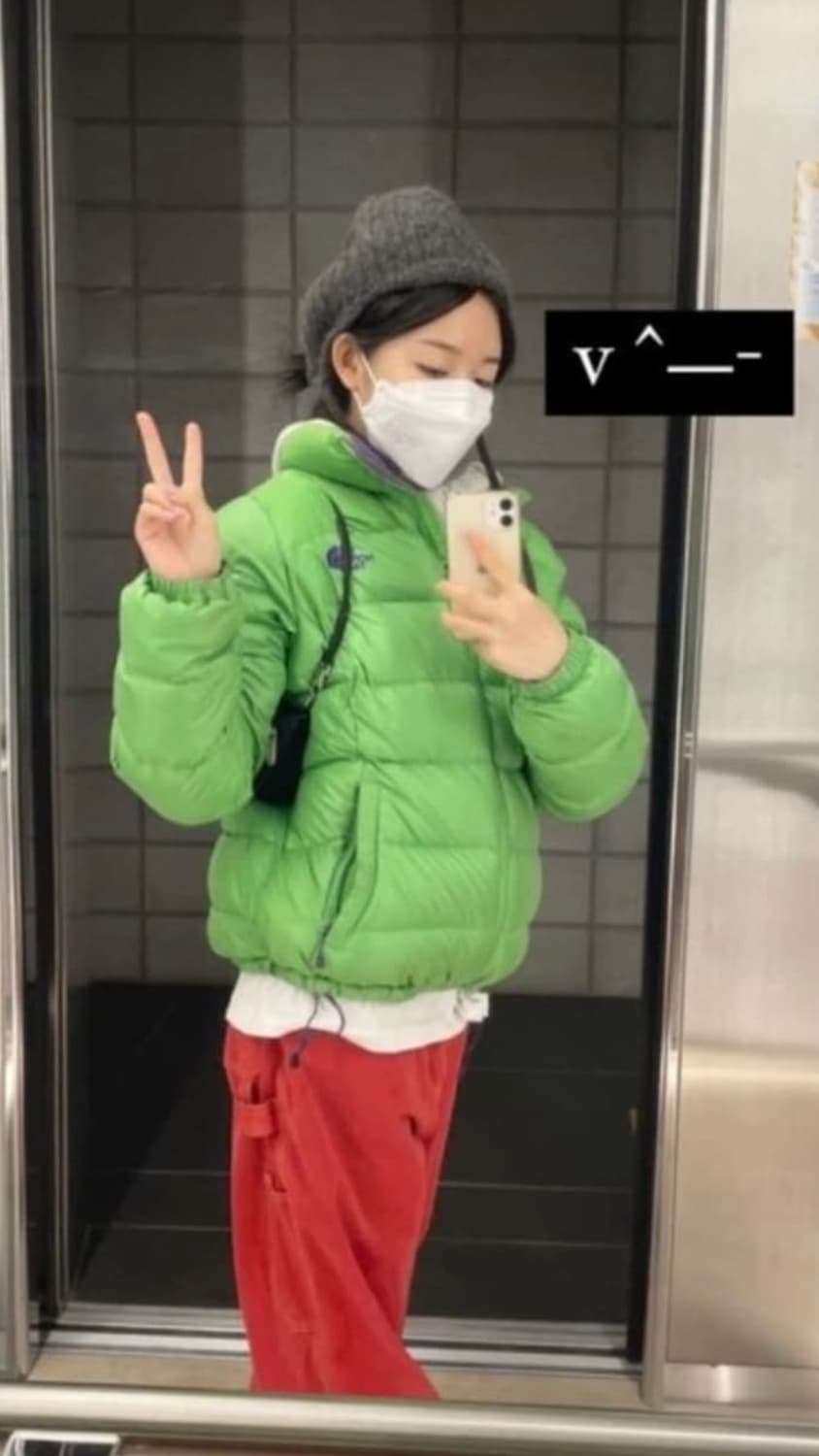 노스페이스 눕시 700 미노이패딩 그린 연두 85 상품이미지1