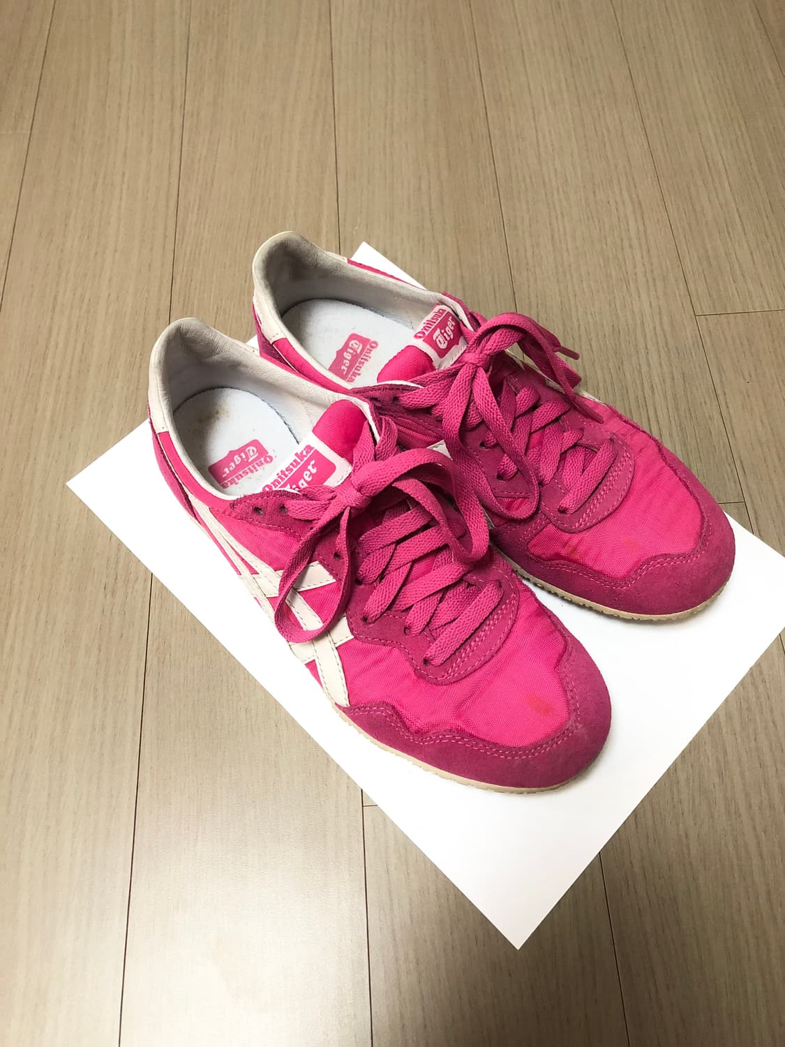 오니츠카타이거 세라노 핑크 240 상품이미지2