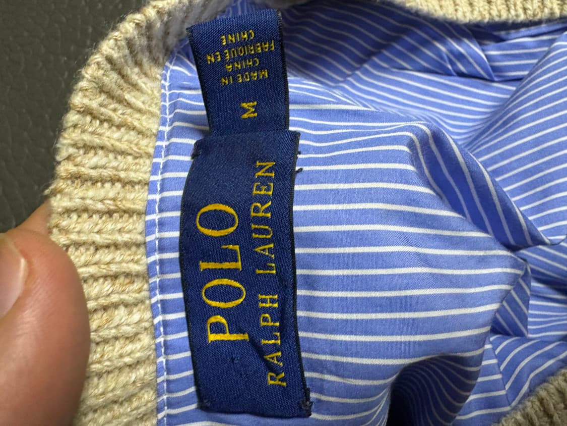 폴로 랄프로렌 페어아일 니트 베스트 M 상품이미지4