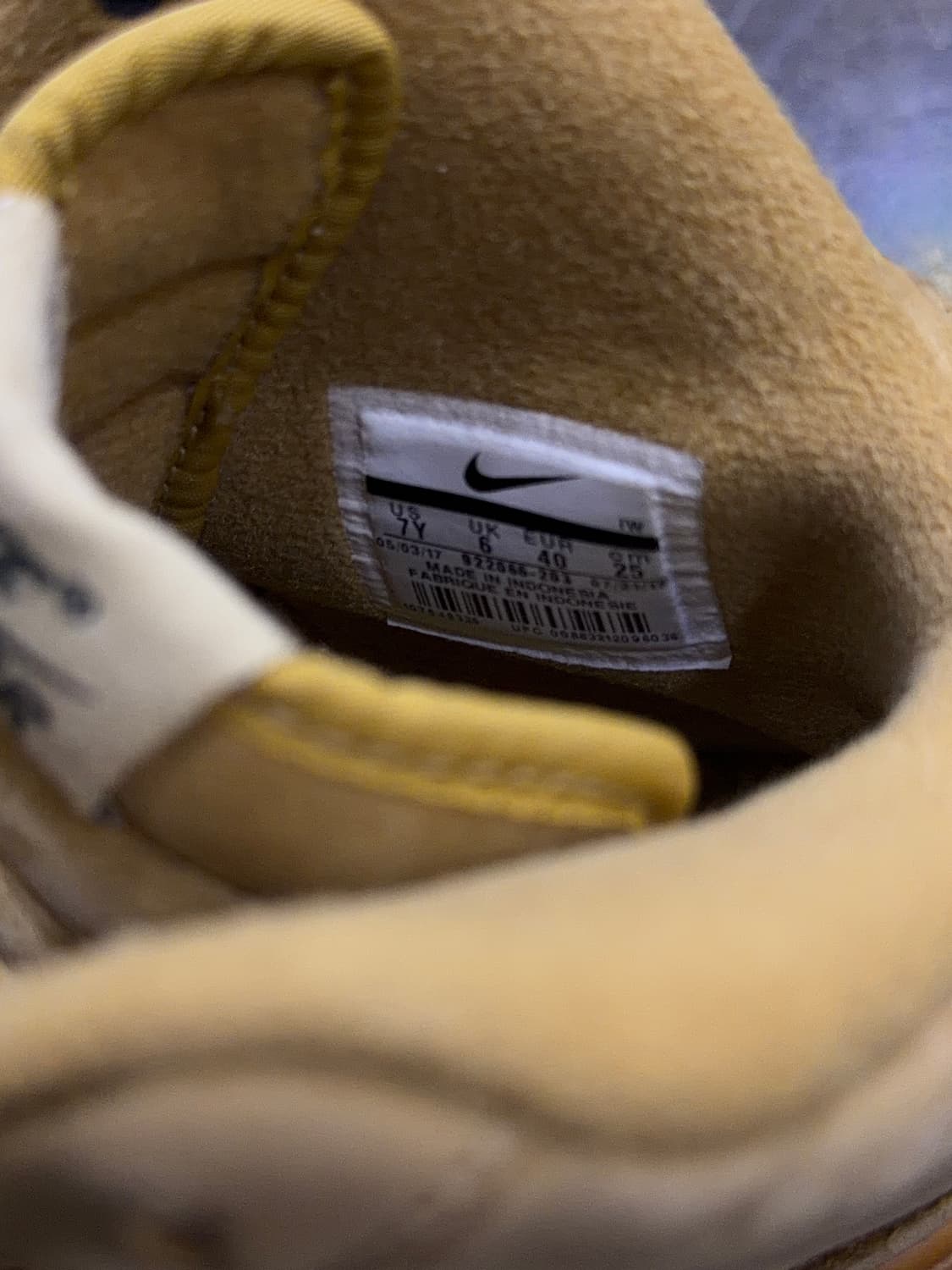 나이키 에어포스1 07 하이 된장 포스 베이지 250 상품이미지7