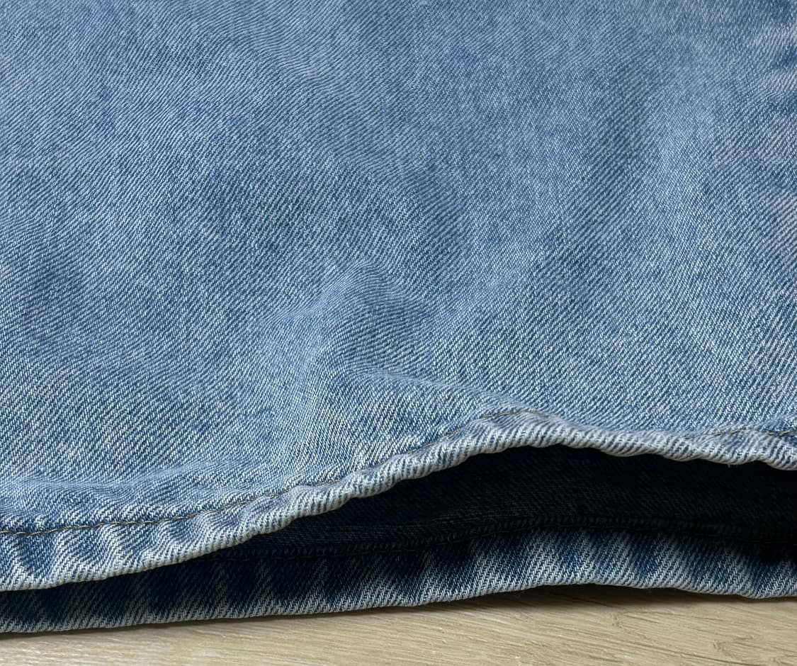 엔젤 빈티지 워싱 핀턱팬츠 (BLUE) F25QD891 상품이미지3