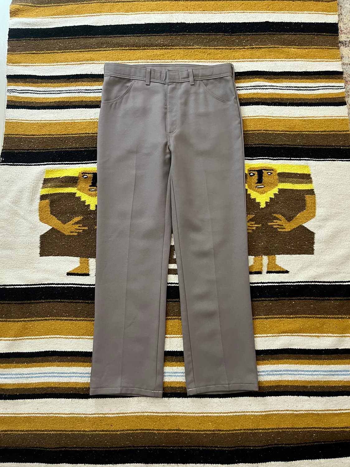 80s USA 빈티지 메카닉 플레어 팬츠 상품이미지1