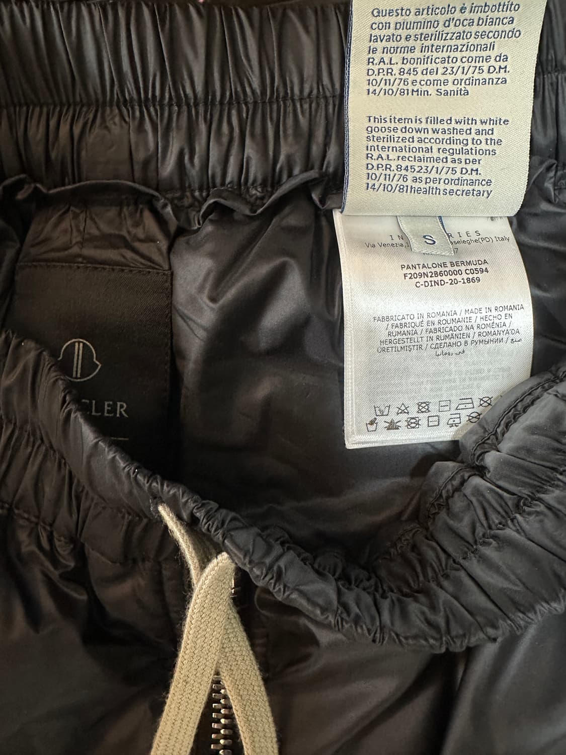 몽클레어 릭오웬스 버뮤다 쇼츠 팬츠 상품이미지6