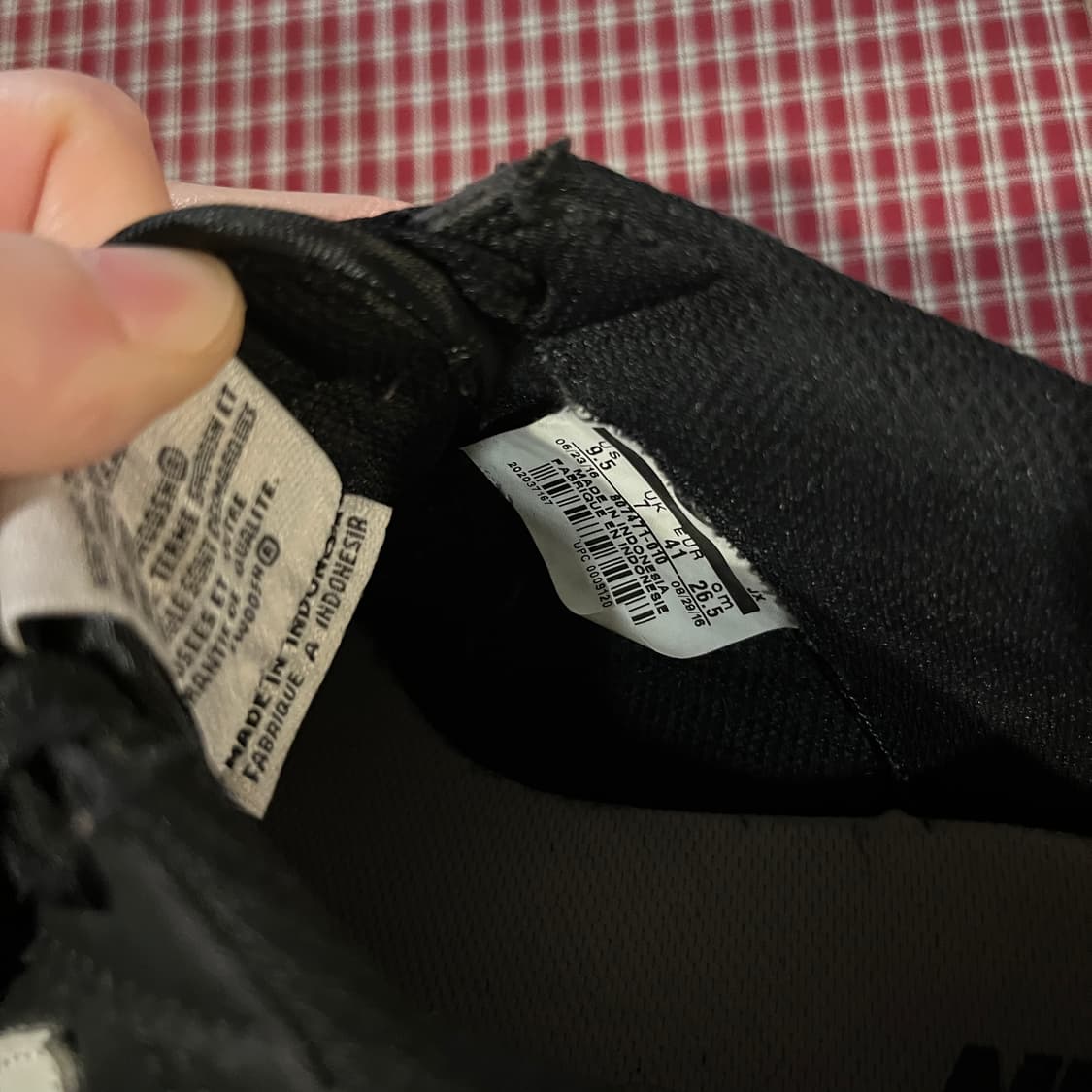 나이키 코르테즈 검흰 상품이미지9