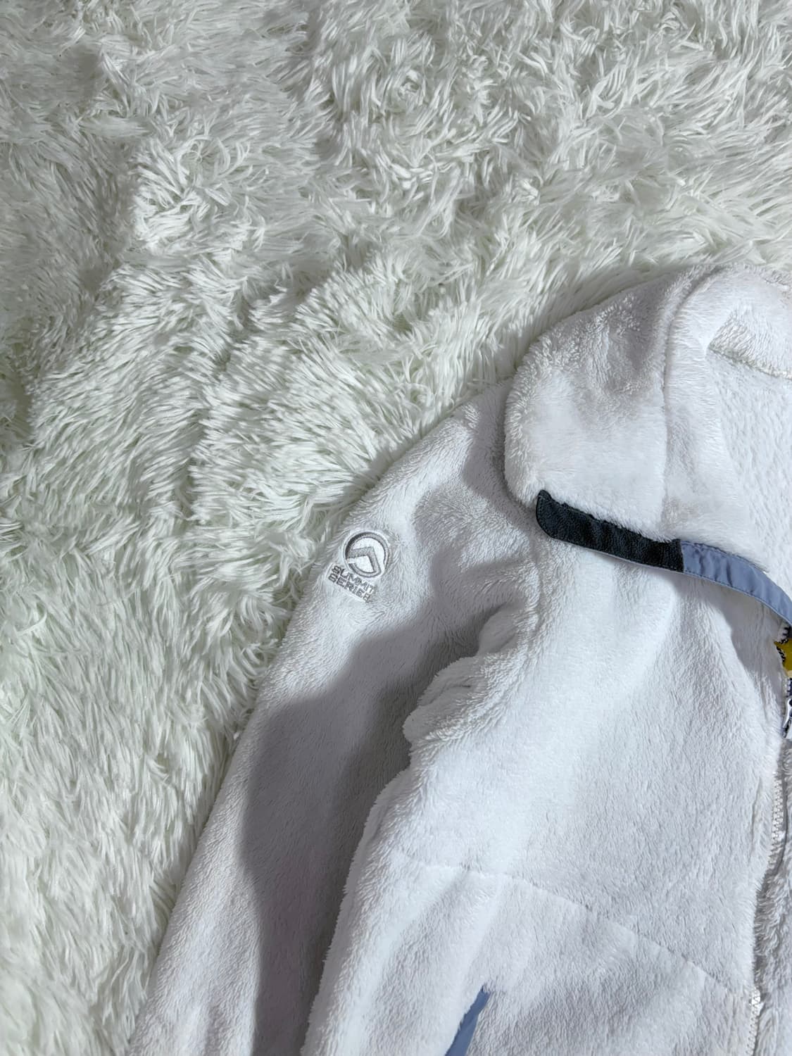 노스페이스 써밋시리즈 화이트 후리스 집업  상품이미지6