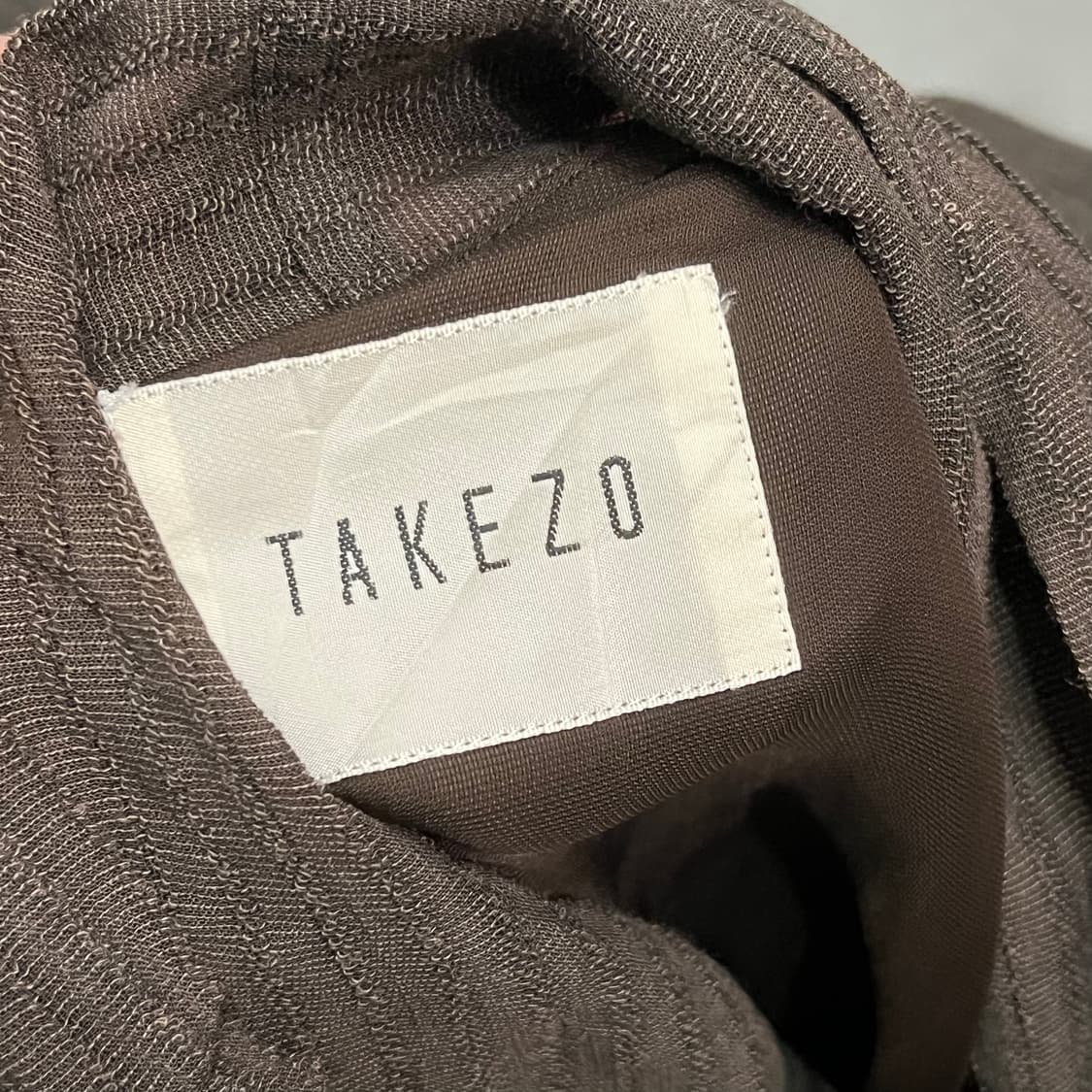  takezo 버튼 롱 하프 원피스 y16220 상품이미지6