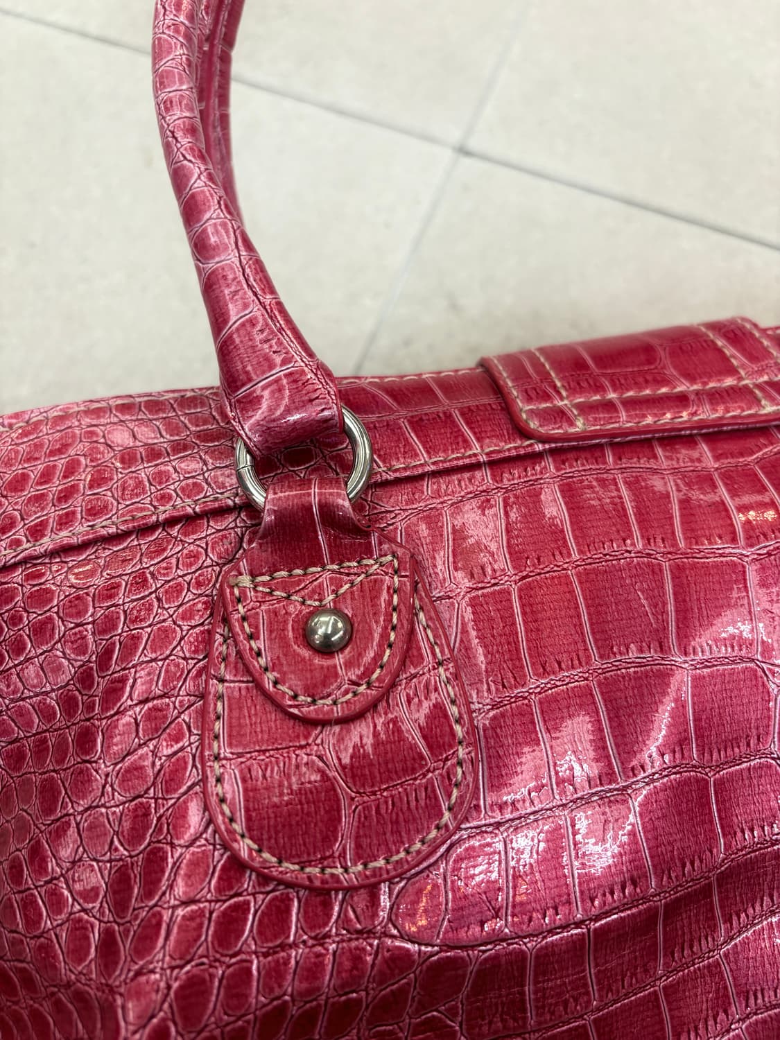 핑크 숄더백  상품이미지5