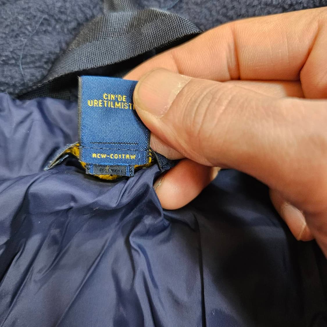 폴로랄프로렌 시그니쳐 타탄체크 덕다운 후드 패딩 상품이미지7