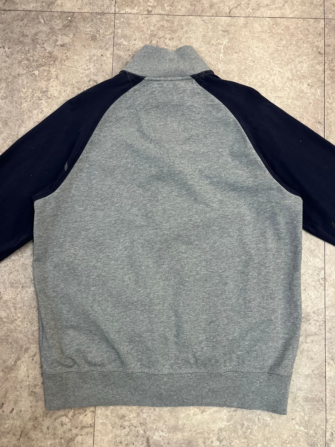 노티카 배색 집업 져지 그레이 M #csz2639  상품이미지7