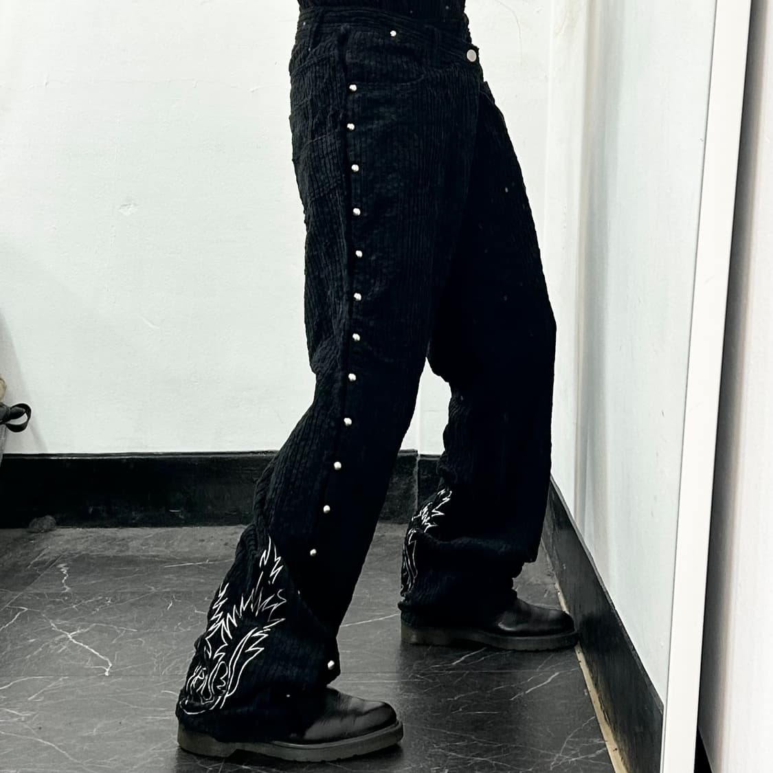 웨스켄 테슬 코듀로이 팬츠 상품이미지2