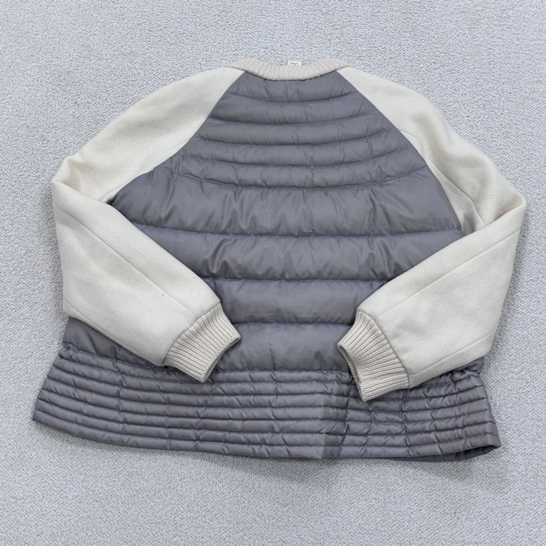 44 오즈세컨 니트 경량패딩 가디건 0407E2 상품이미지2