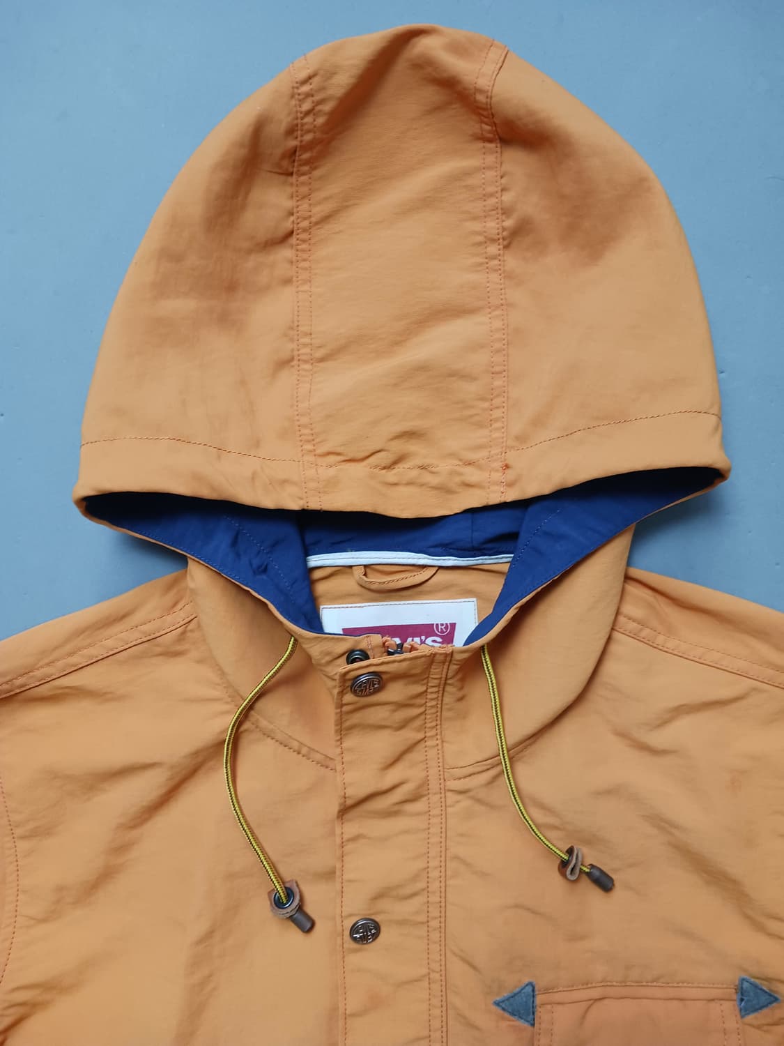 [L] 리바이스 오렌지 후드 바람막이 자켓 상품이미지2