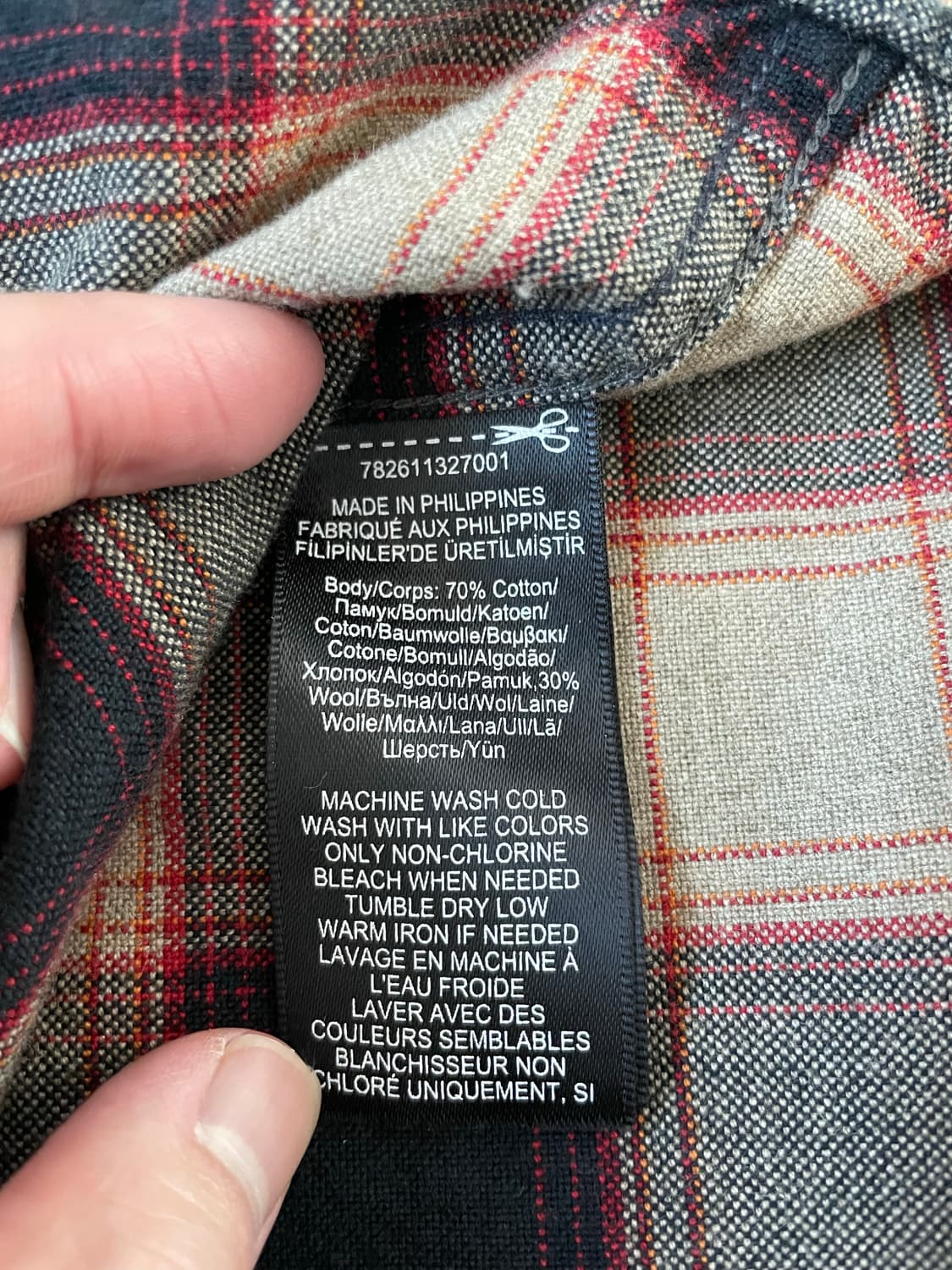 RRL 체크 셔츠 브라운 블랙 베이지 플레이드 타탄 S 상품이미지7