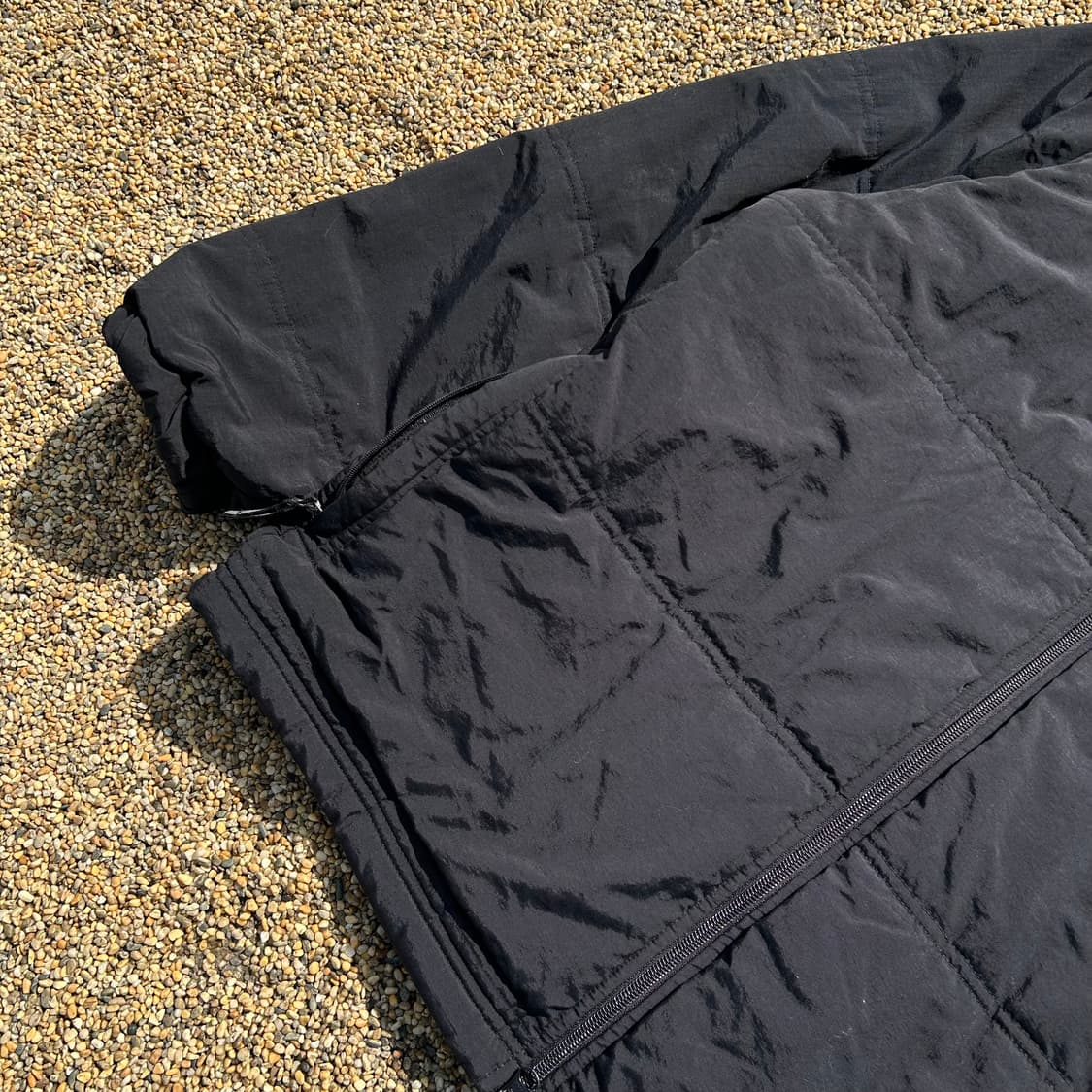 아디다스 (ADIDAS) 빅로고 후드 바람막이 패딩 상품이미지3