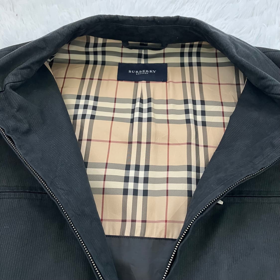 버버리 집업 블루종 939 y2k 스트릿 갸루 펑키 일본빈티지 fabri 상품이미지5