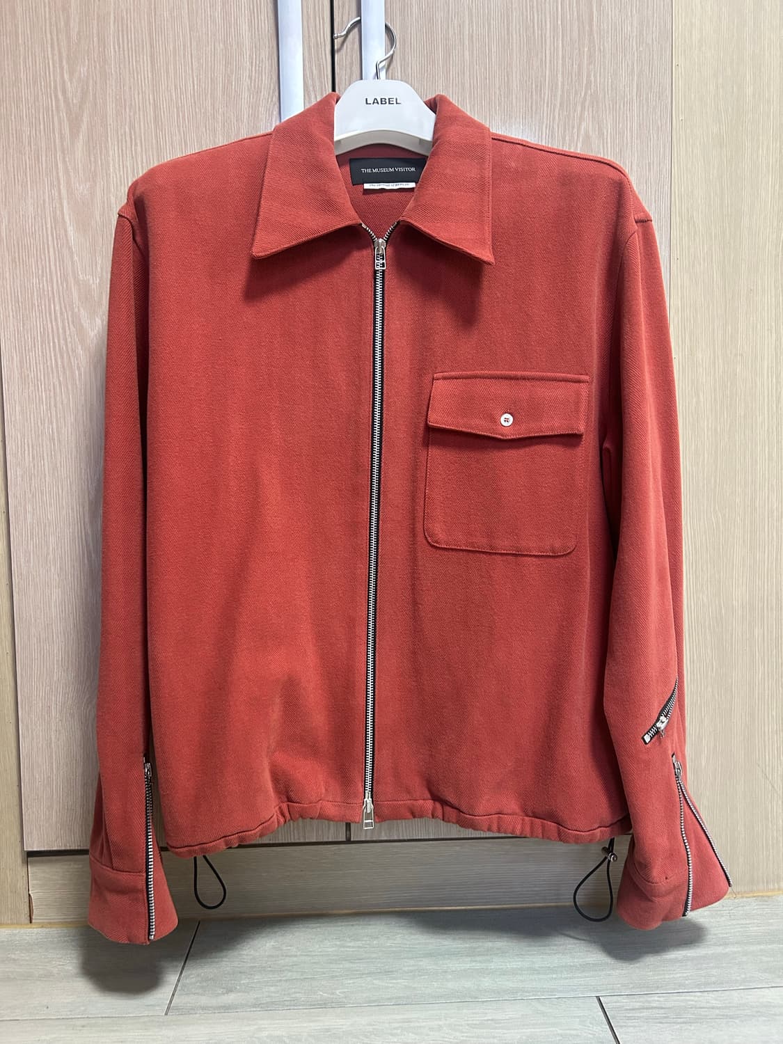 더뮤지엄비지터(The Museum Visitor) 오렌지 셔츠 자켓 상품이미지2