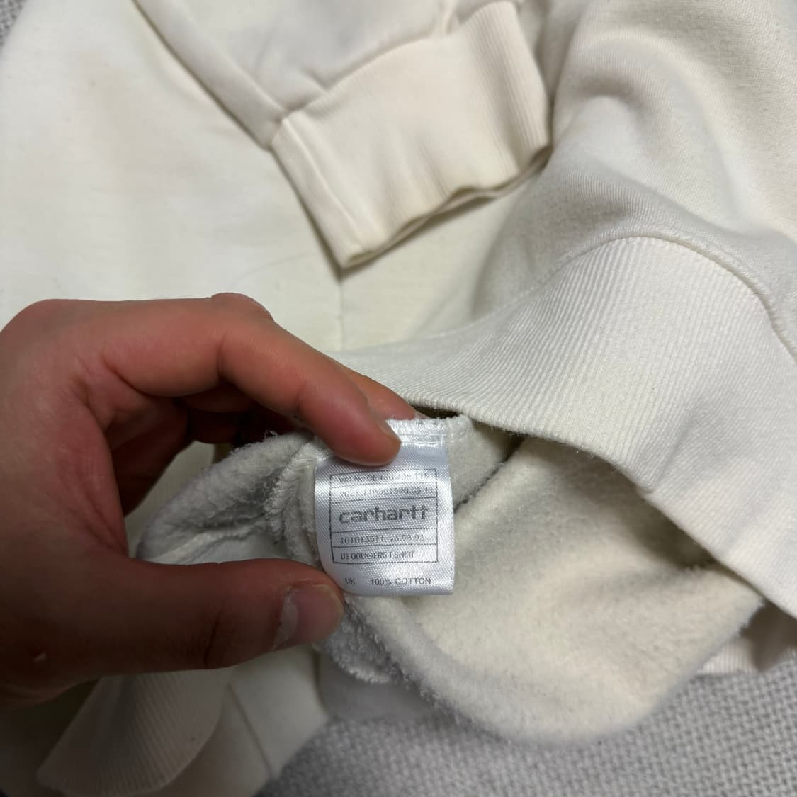 칼하트 포켓 기모 맨투맨 상품이미지3