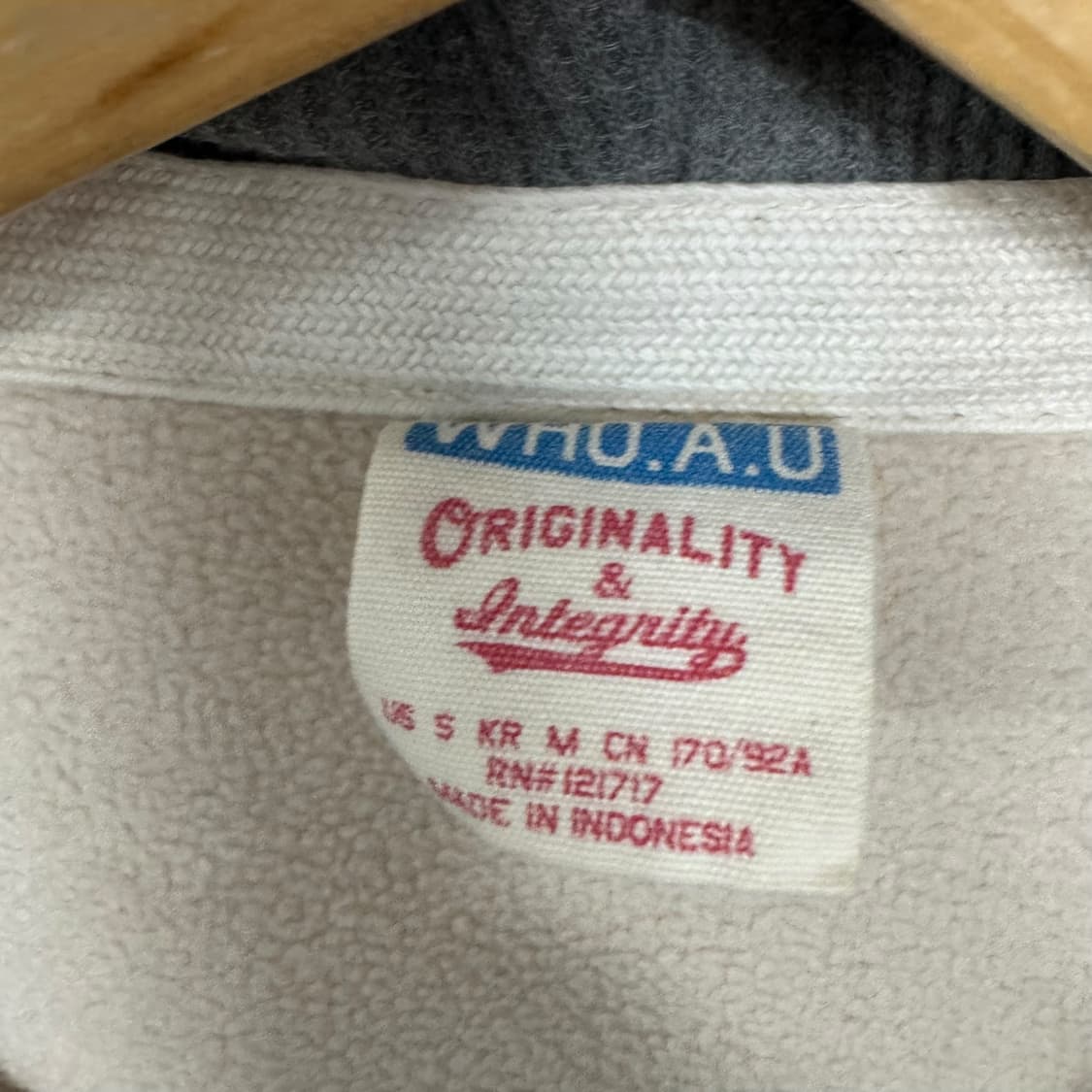 후아유 후리스 후드집업 상품이미지3