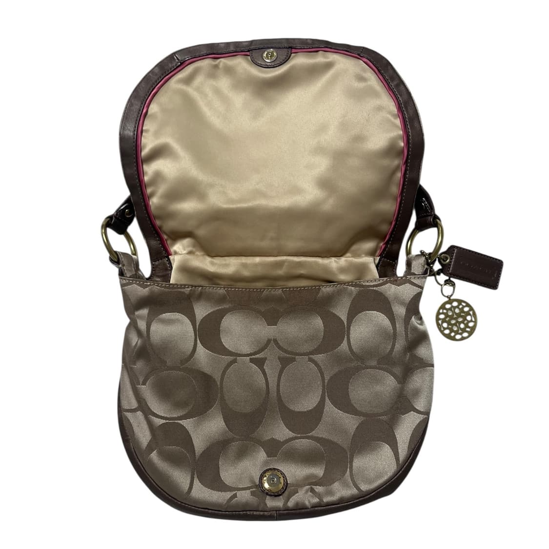 코치 COACH vintage brown monogram hobo bag 상품이미지5