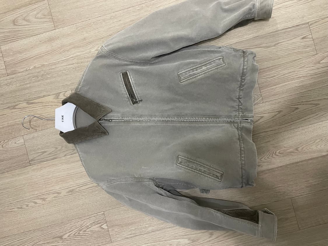 쿠어 오버 페이디드 워크자켓 상품이미지5