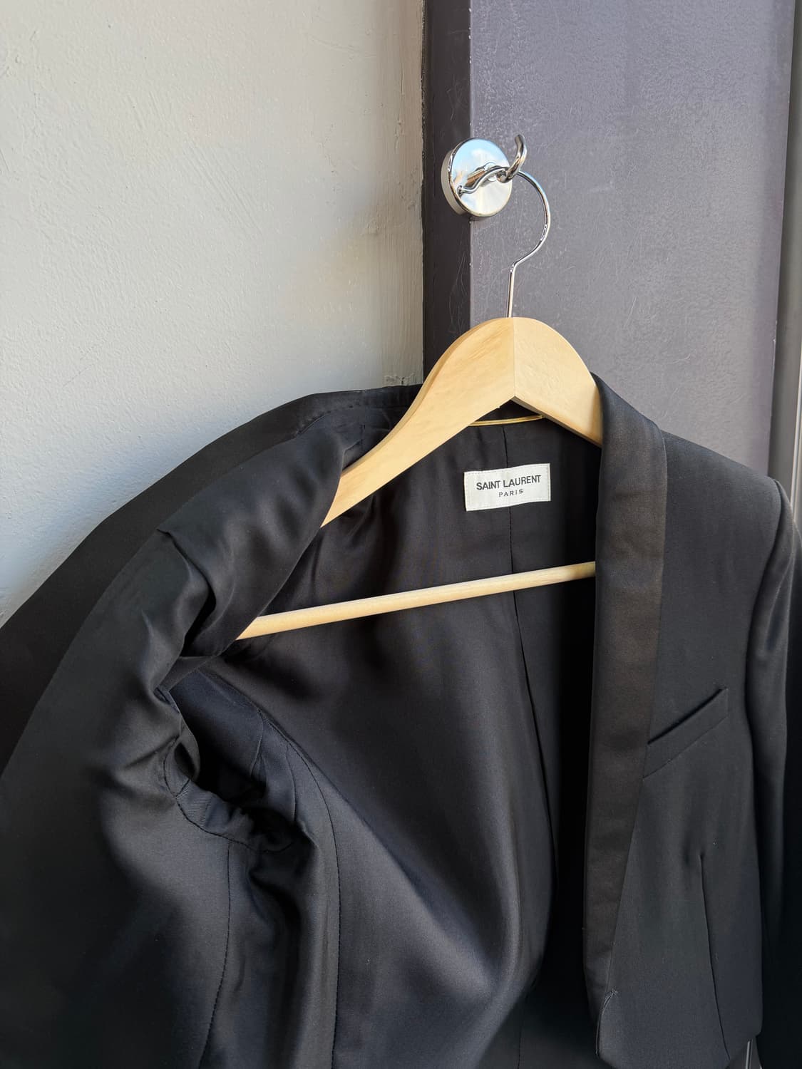 36/ 생로랑 17SS 크롭 비대칭 블레이저 자켓 상품이미지5