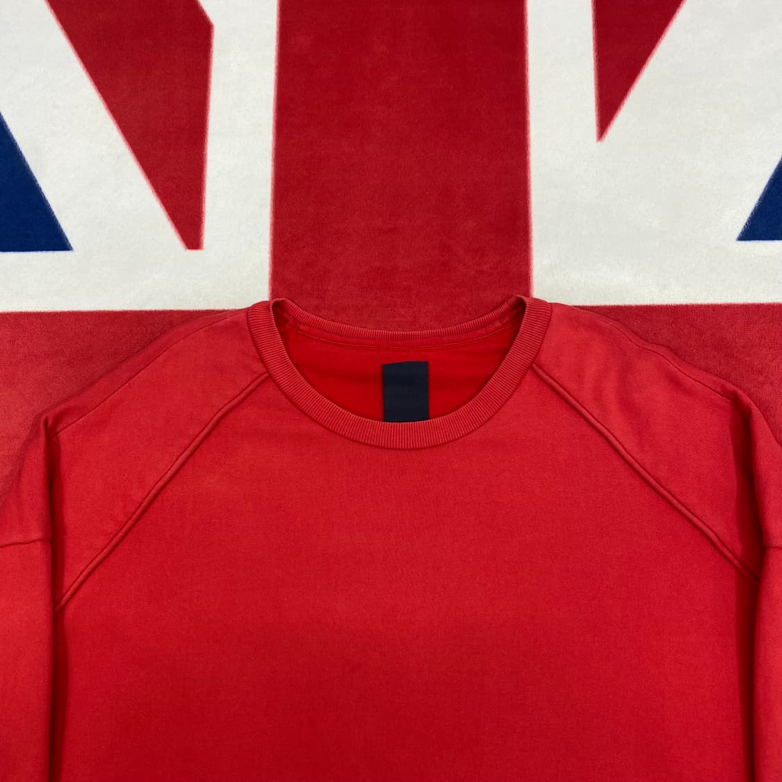 준지 스펠아웃 오버핏 맨투맨 L 실측 3XL 상품이미지3