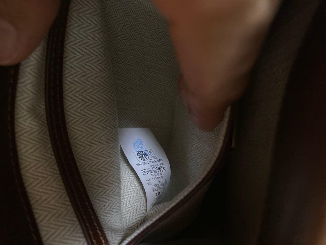 아카이브앱크 오발 플랩백 브라운 새 제품 상품이미지9