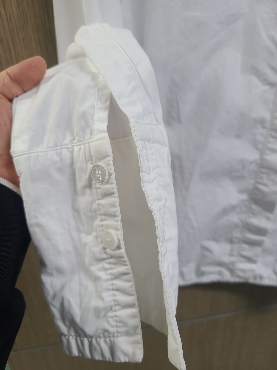 토즈 화이트 셔츠 남방 40 상품이미지4