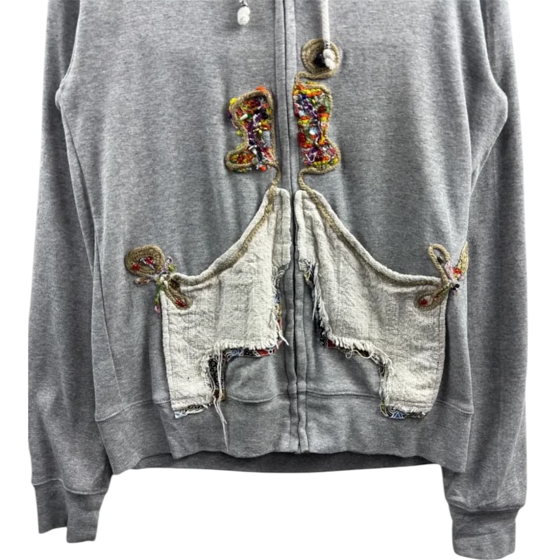 재패니즈 빈티지 디테일 후드집업 상품이미지4