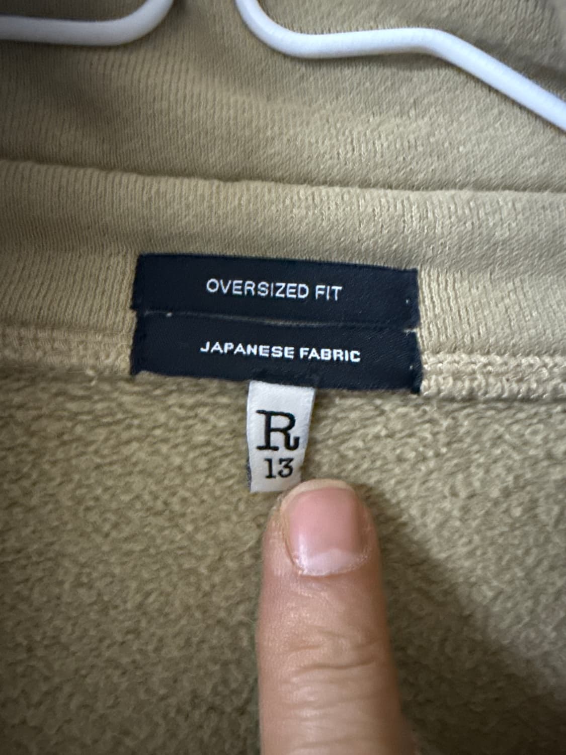 R13 페이퍼백 지퍼업 자켓 상품이미지7