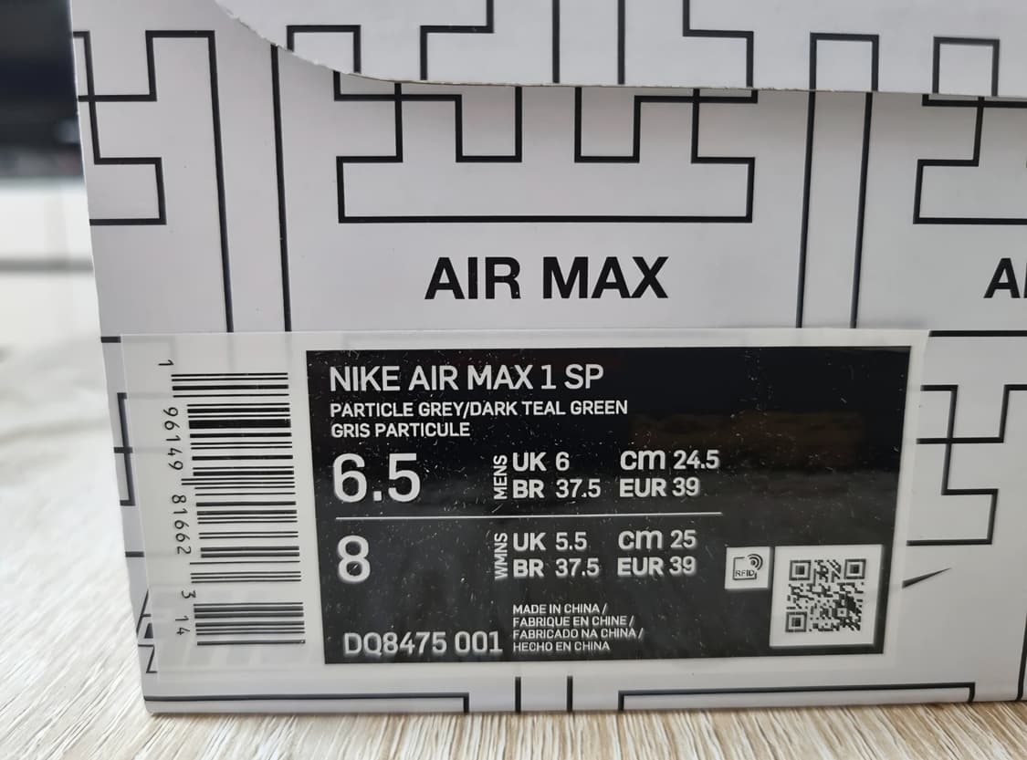 [245]나이키 카시나 에어맥스1 원앙 파티클 그레이 상품이미지2