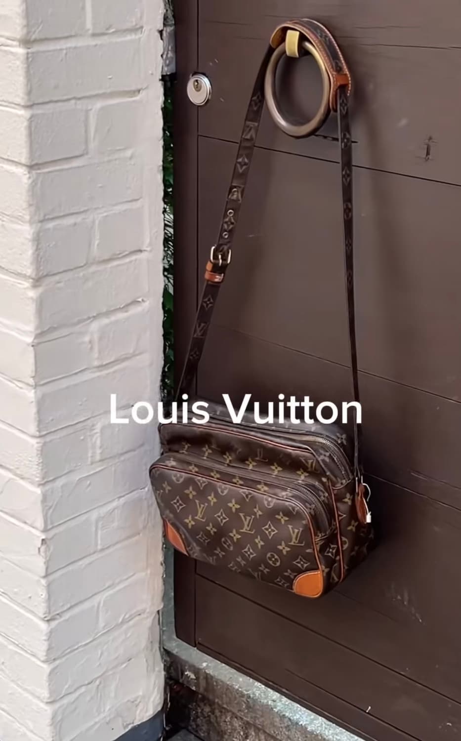 정품 빈티지 루이비통 닐로 메신저 크로스백 상품이미지2