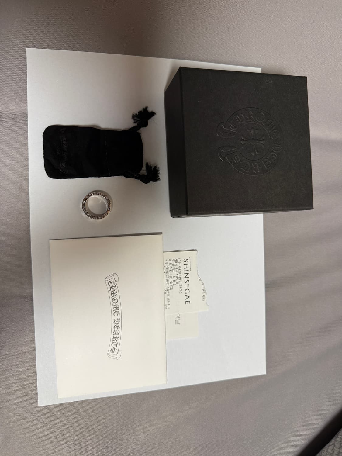 크롬하츠 포에버링 / 국내백화점 / US7.5(16호) 상품이미지1