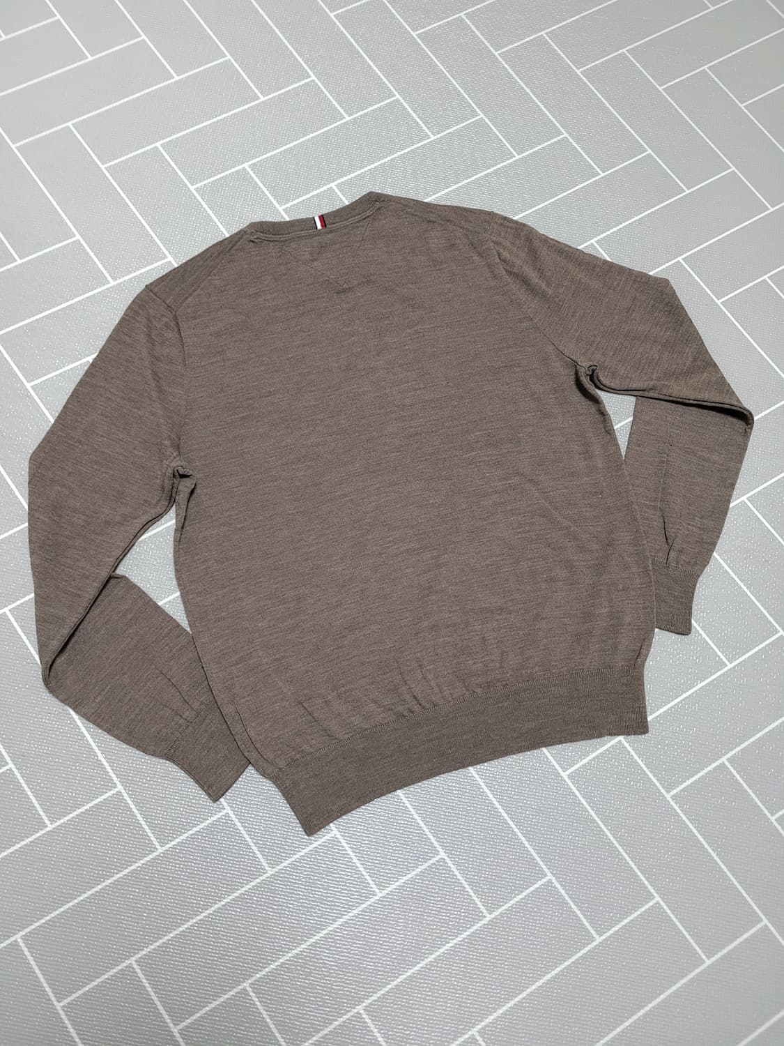 타미힐피거 크루넥 라운드 울 니트 M 상품이미지2