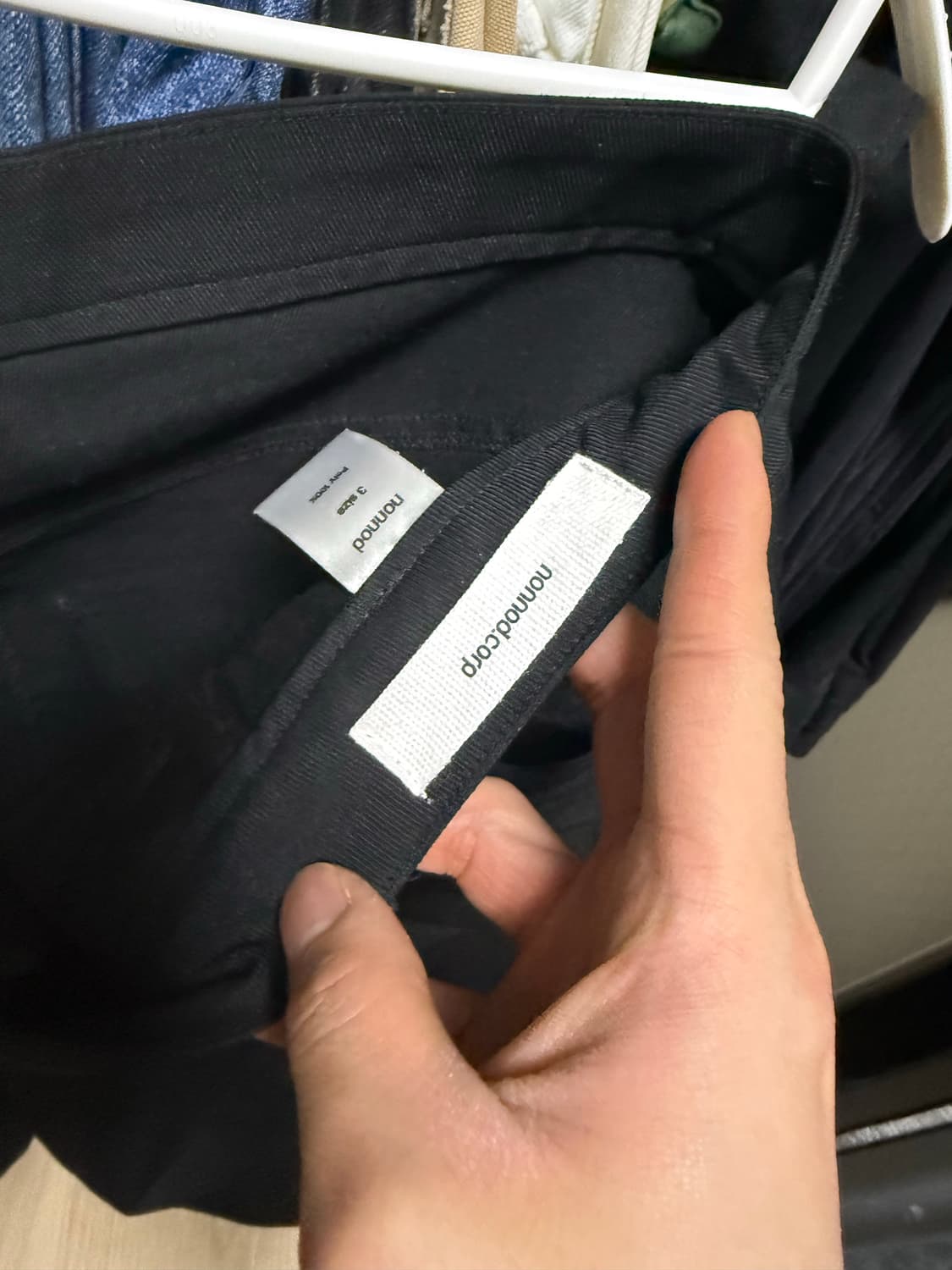 논노드 알파인 카펜터 쇼츠 블랙 3사이즈 상품이미지3