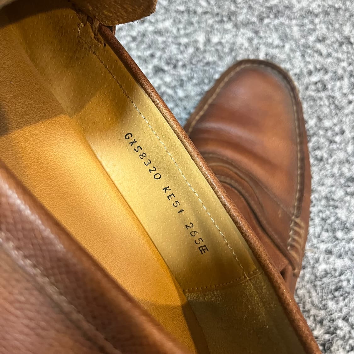 제니아 가죽 로퍼 265 상품이미지6