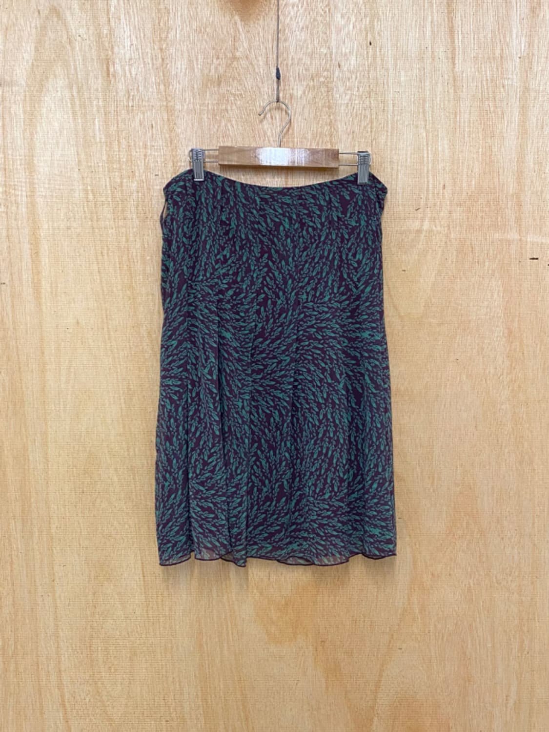 BENETTON pleats skirt 베네통 플리츠 미디스커트 상품이미지4