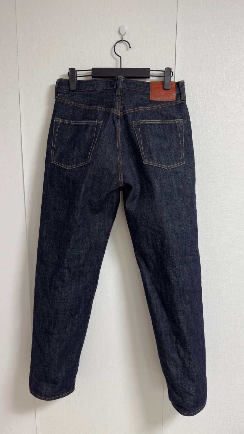 아웃스탠딩 40S SELVEDGE STRAIGHT PANTS 인디고 상품이미지4