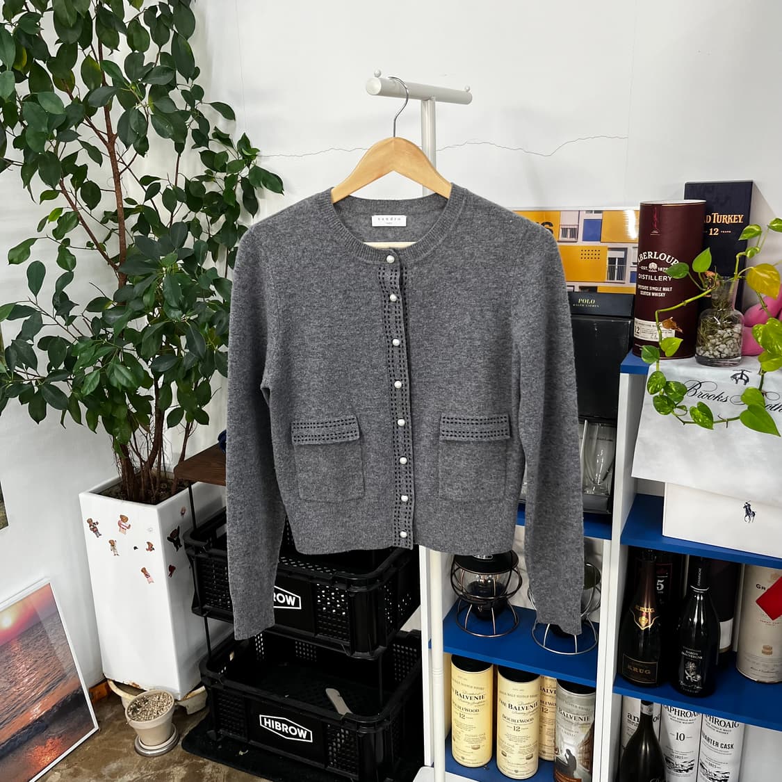 산드로 우먼 울가디건 2 상품이미지1