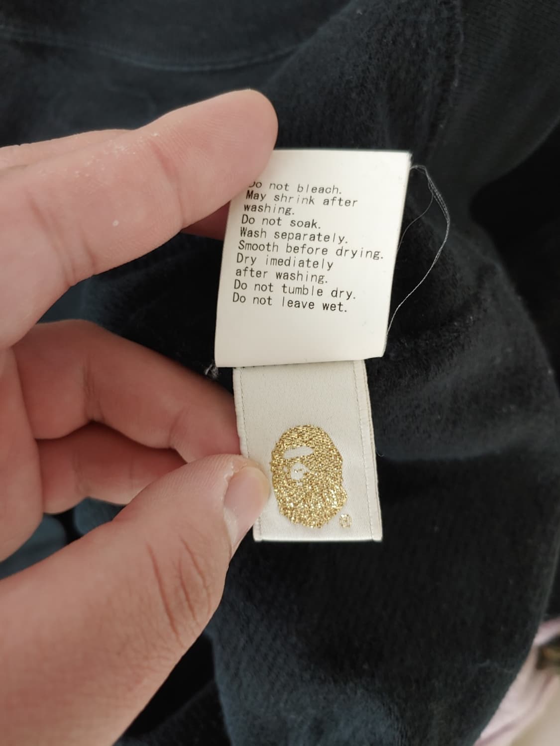 [L] 베이프 익스클루시브 자카드카모 크루넥 상품이미지7