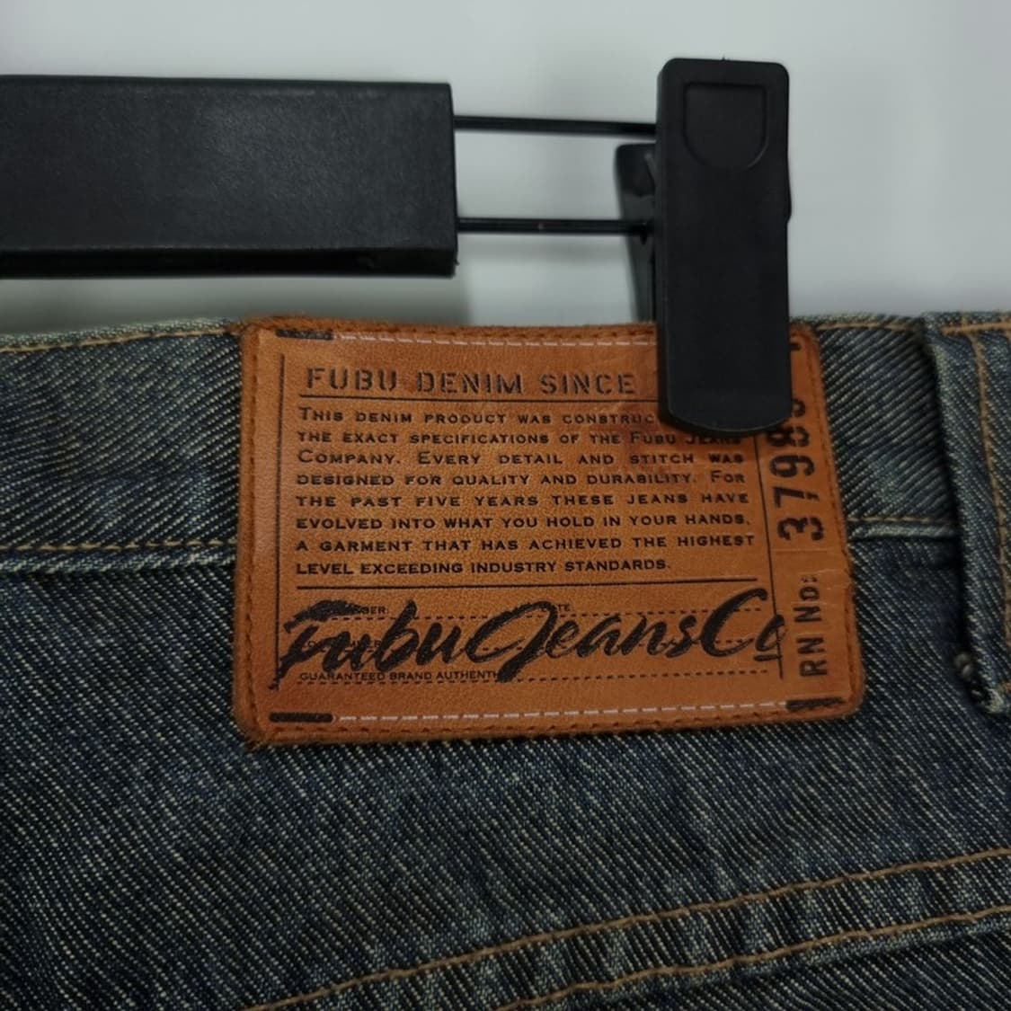 [푸부] 올드스쿨 빈티지 루즈핏 데님 팬츠 청바지 M18652 상품이미지6